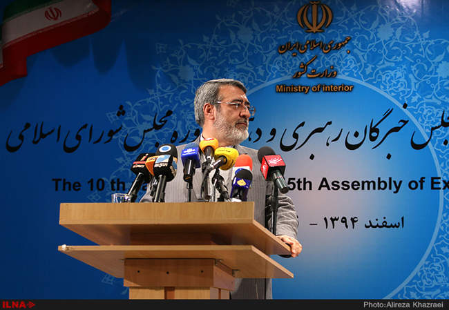 نشست خبری  وزیر کشور 