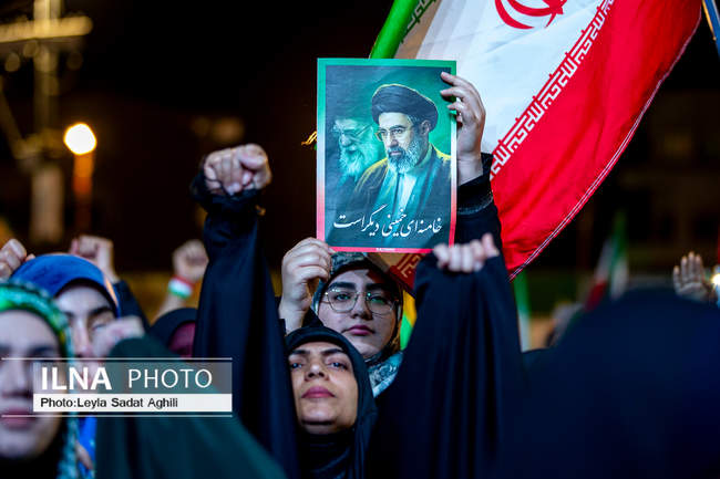 اجتماع مردمی جبهه مقاومت در تهران