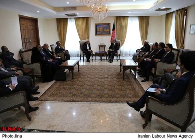 دیدارهای محمد جواد ظریف در افغانستان