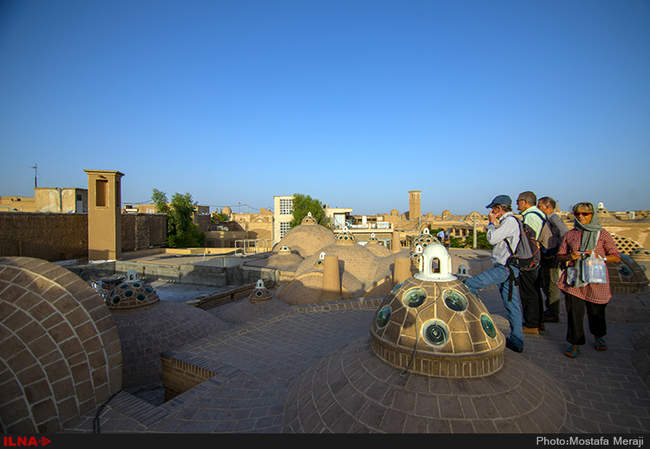 حمام سلطان امیر احمد از جاذبه های گردشگری شهر کاشان