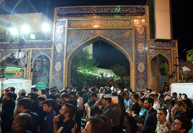مراسم احیا  شب نوزدهم ماه رمضان در آستان امامزاده صالح تهران/2
