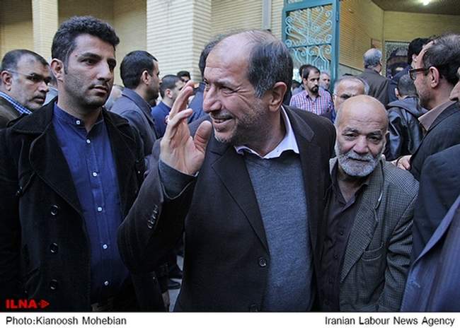 مراسم ترحیم والده محمود احمدی‌نژاد