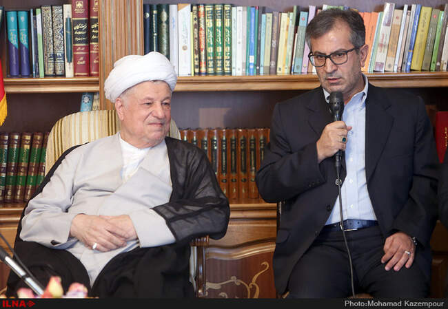 دیدار فرماندهان هشت سال دفاع مقدس با آیت الله هاشمی رفسنجانی