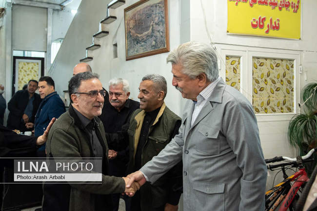 مراسم تشییع محمد تاجزاده 