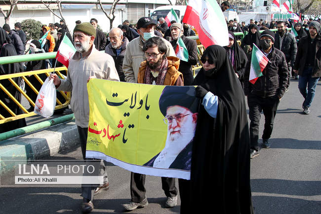 مراسم راهپیمایی ۲۲ بهمن در تهران/3