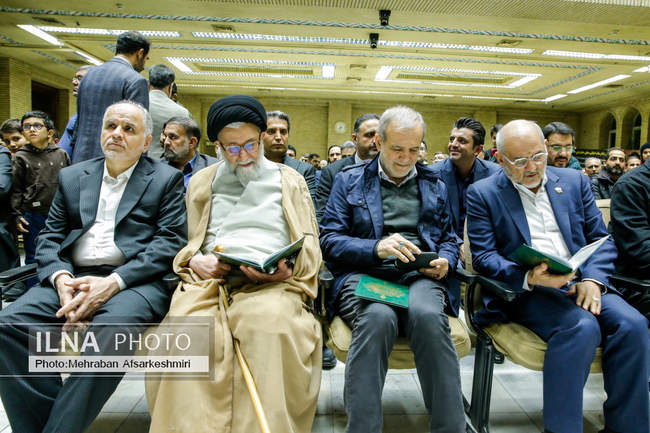 مراسم یادبود درگذشتگان خانواده معاون رییس جمهور