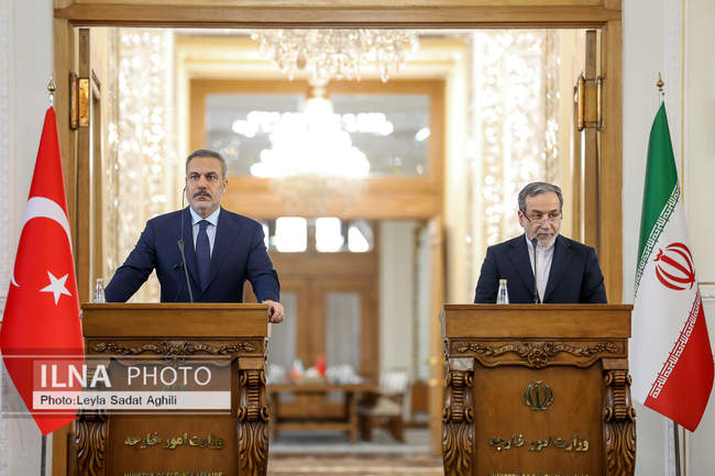 دیدار وزرای امور خارجه ایران و ترکیه