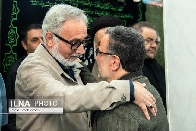 مراسم تشییع محمد تاجزاده 