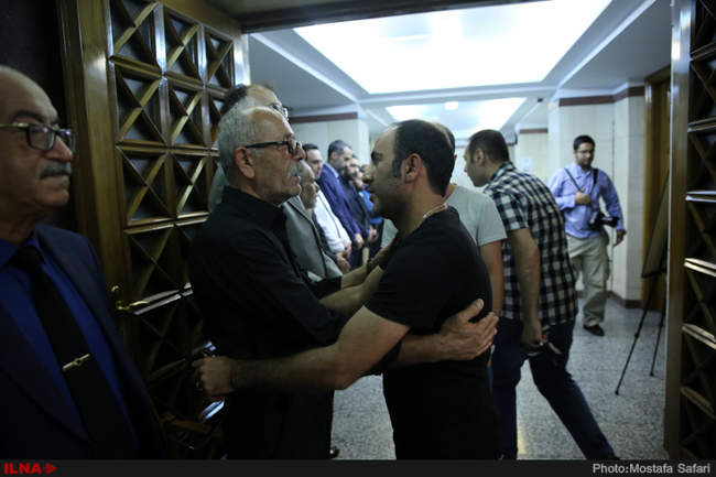 مراسم ختم علیرضا سلطانی شاد