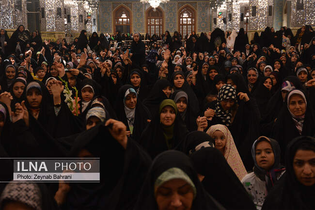برگزاری همایش همراه مادرم در حرم مطهر رضوی 