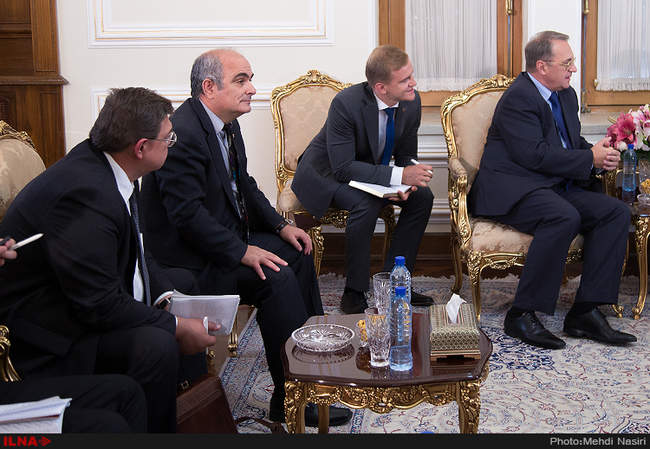 دیدار معاونان وزرات امور خارجه روسیه با محمدجواد ظریف وزیر امورخارج