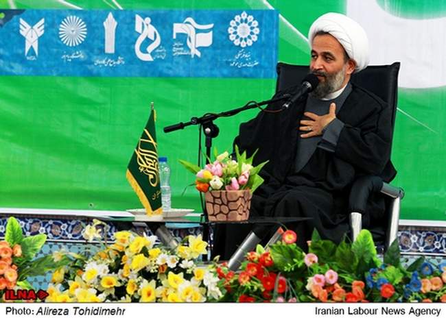 گردهمایی طلاب مهدی یاور در مسجد جمکران