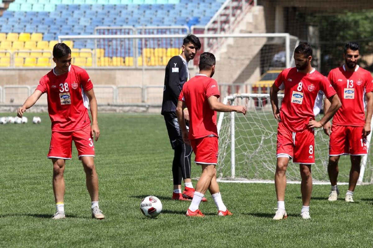 گزارش تصویری تمرین امروز پرسپولیس؛ آماده ژست قهرمانی