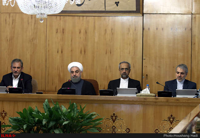 آخرین جلسه هیئت دولت در سال 94 