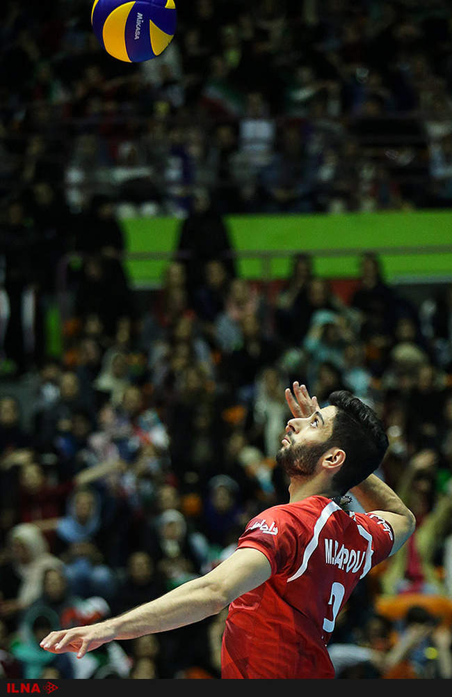 لیگ ملت‌های والیبال/ایران و آلمان