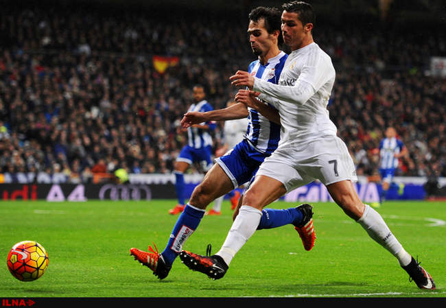 پیروزی پر گل تیم فوتبال رئال مادرید در مقابل دپورتیوو لاکرونیا