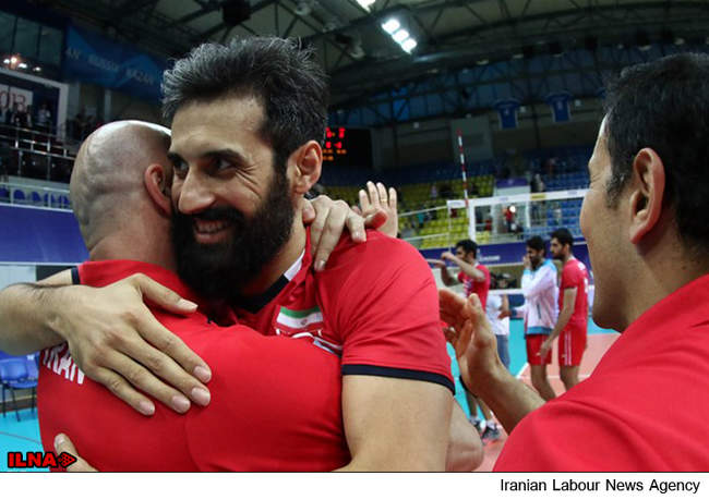 برتری تیم ملی والیبال ایران مقابل روسیه