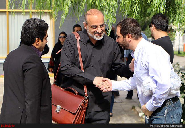 تشییع پیکر شاهرخ پورمیامین نوازنده صاحب نام گیتار الکتریک 