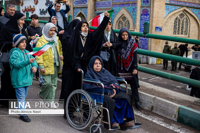 مراسم راهپیمایی ۲۲بهمن - قزوین