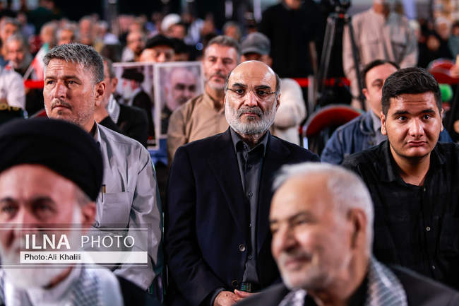 گرامیداشت اولین سالگرد شهادت سپهبد پاسدار حسین سلامی