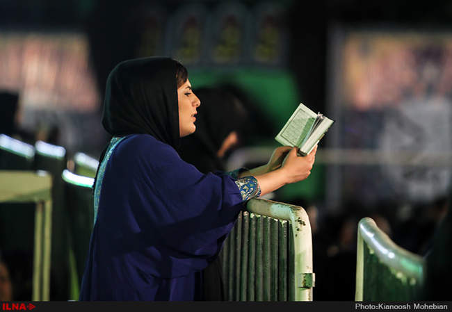 مراسم احیای شب بیست و یکم ماه رمضان-بهشت زهرا(س)