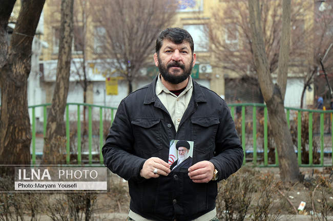 حضور مردم تبریز در راهپیمایی ۲۲ بهمن