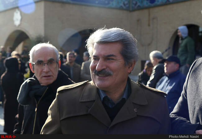 مراسم تشییع پیکر محمد علی اینانلو