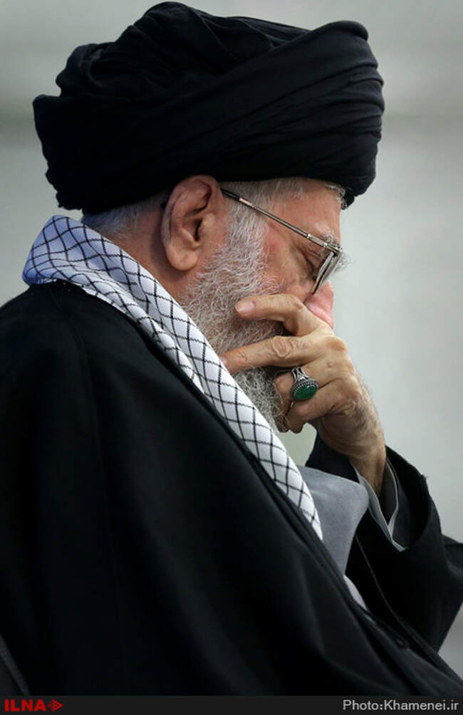 مراسم عزاداری امام کاظم علیه‌السلام در حسینیه امام خمینی