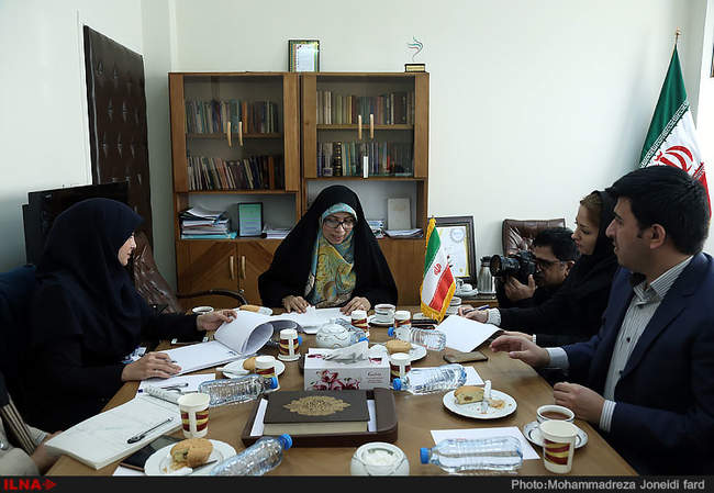 نشست خبری الهام امین‌زاده دستیار رئیس‌جمهور