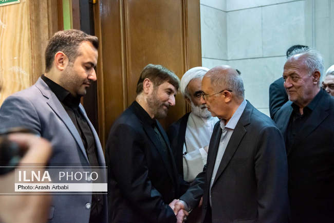 مراسم ختم همسر آقامحمدی