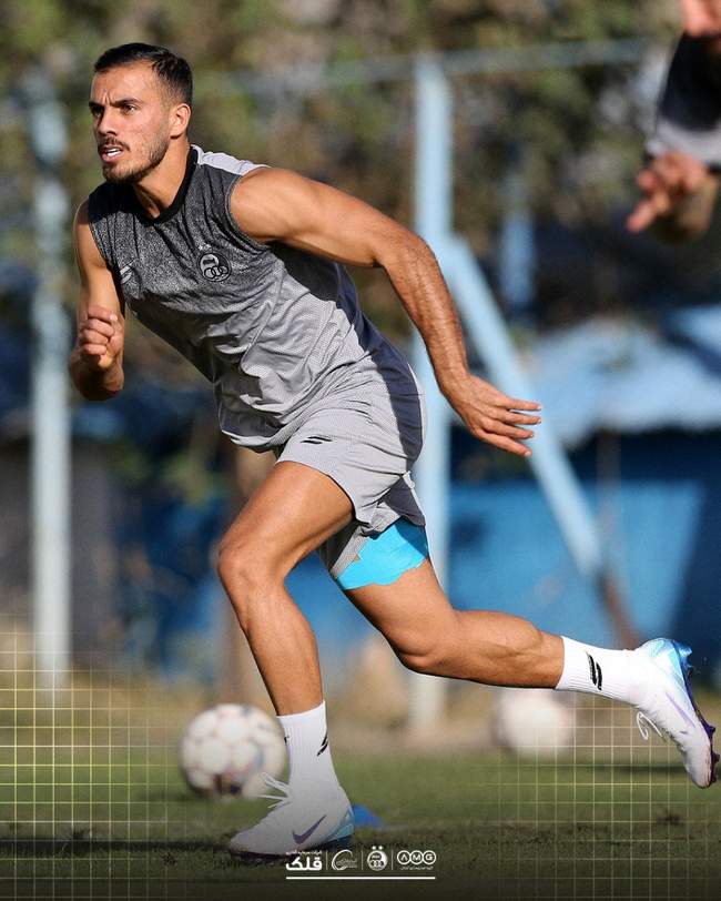 آخرین جلسه تمرینی استقلال قبل از بازی با شمس آذر