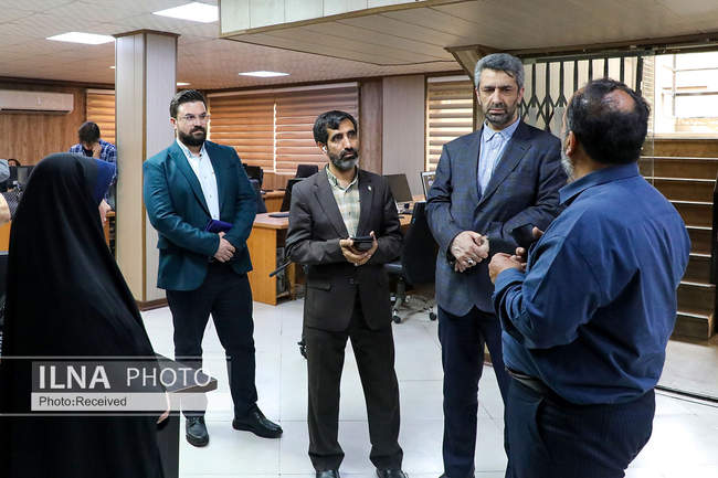 بازدید معاون ارتباطات و اطلاع‌رسانی دفتر رئیس‌جمهور از خبرگزاری ای