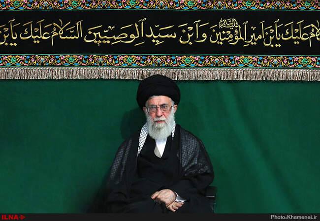 اولین شب عزاداری ایام محرم در حسینیه امام خمینی