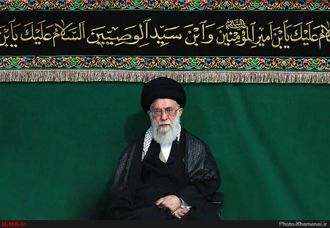 اولین شب عزاداری ایام محرم در حسینیه امام خمینی