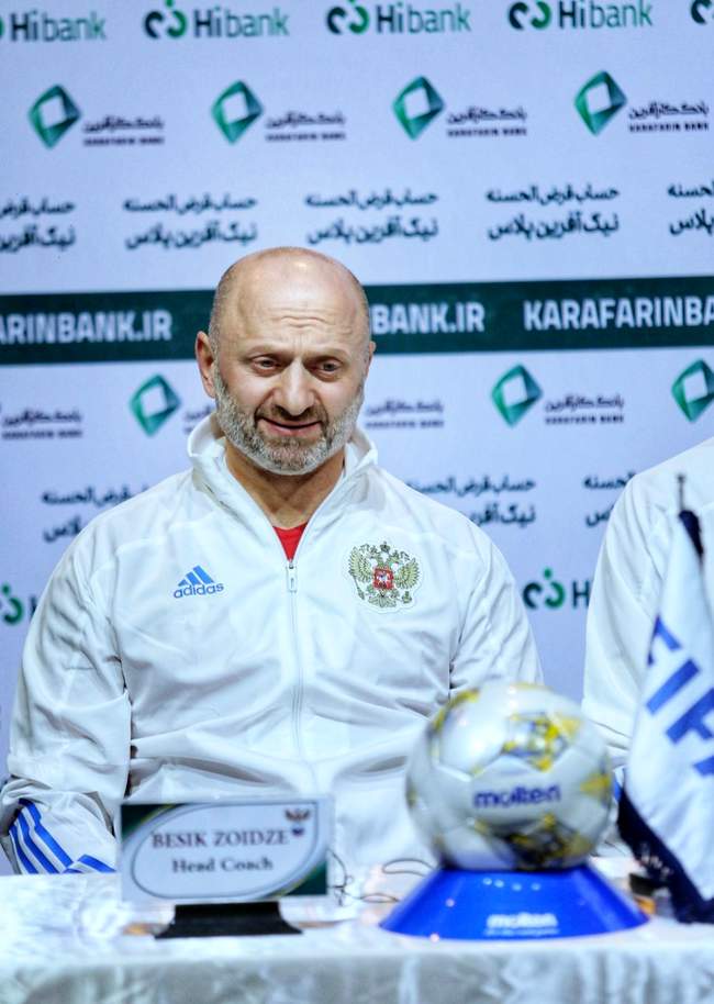گزارش تصویری نشست خبری پیش از بازی تیم‌های ملی فوتسال ایران و روسیه 