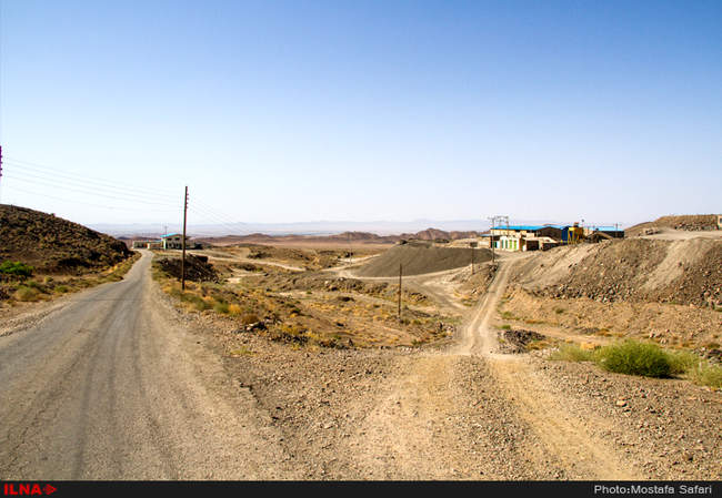 مراسم کلنگ زنی معدن مس تکنار با ظرفیت420 تن در شهرستان بردسکن خراسان ر�