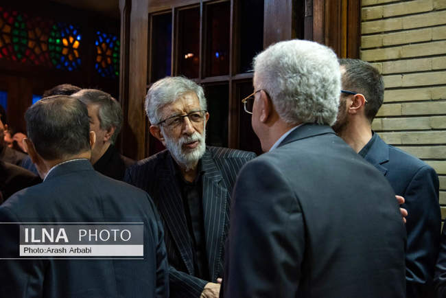 مراسم ترحیم مادر غلامعلی حداد عادل