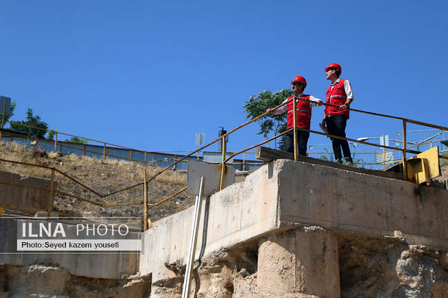 بازدید اصحاب رسانه از خط یک متروی تبریز