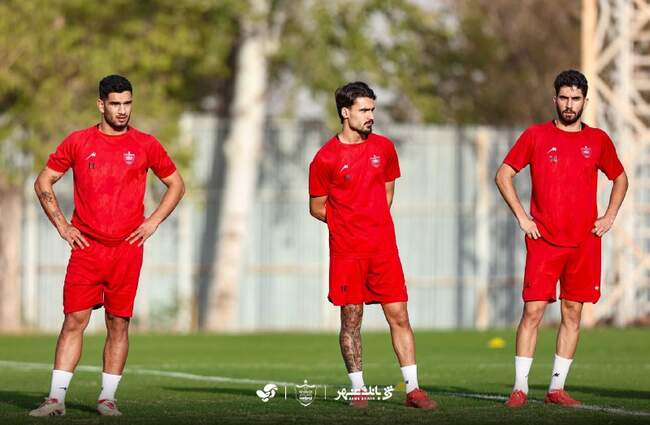 تمرین پرسپولیس