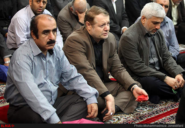 مراسم تشییع خبرنگار شبکه خبر