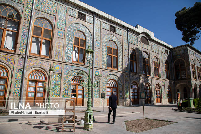 خسارات ناشی از تجاوز هوایی آمریکا و رژیم صهیونیستی کاخ گلستان