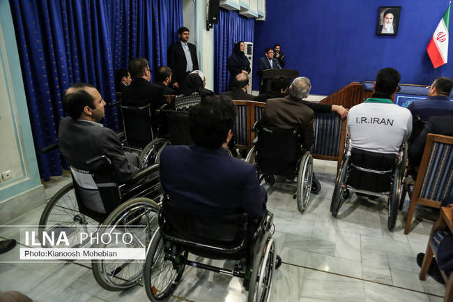 مراسم بزرگداشت روز جهانی معلولان با حضور رئیس جمهور