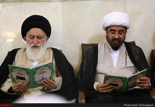 مجلس یادبود جانباختگان حادثه منا درحرم حضرت معصومه(س)