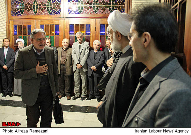 مراسم ترحیم شیخ حسن کروبی