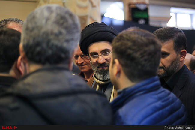 مراسم ختم فرزند احمد توکلی