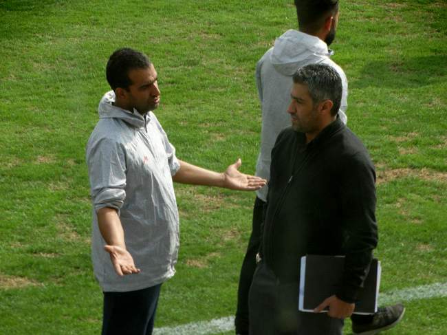 گزارش تصویری تمرین امروز نساجی