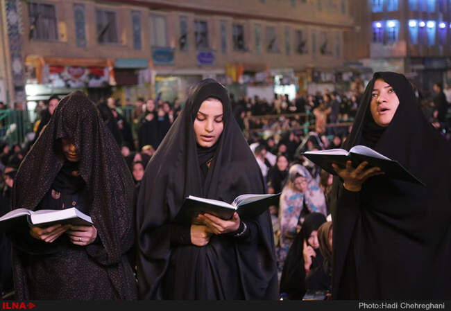 مراسم احیا شب نوزدهم ماه رمضان در آستان مقدس حضرت فاطمه معصومه سلام الله علیها/3