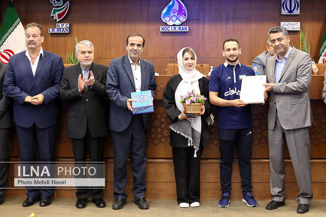 مراسم تجلیل از ورزشکاران اعزامی به بازی‌های ناشنوایان برزیل