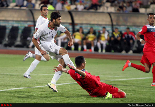 دیدار دوستانه فوتبال ایران۶-قرقیزستان۰