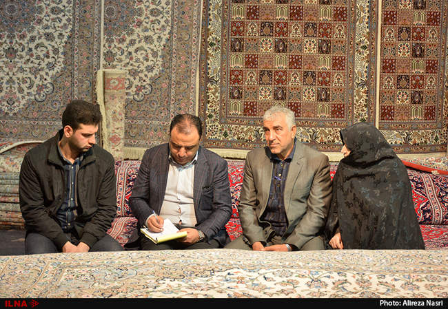 سومین روز نمایشگاه فرش دستباف استان قزوین 